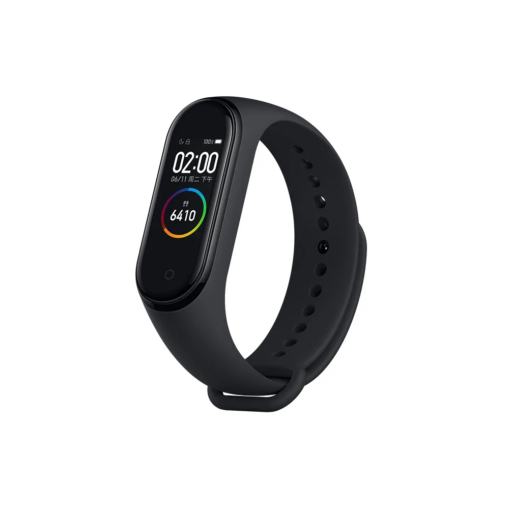 Новейший Xiaomi mi-браслет 4 Smart mi Band 4, фитнес-браслет с частотой сердечных сокращений 135 мАч, цветной экран, Bluetooth 5,0, трекер активности