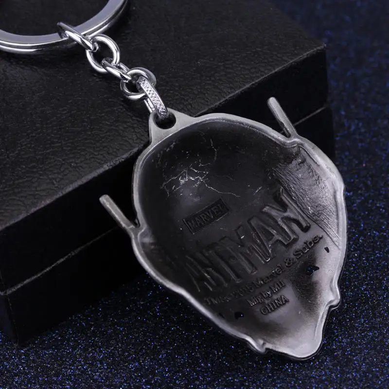 Hot Marvel película Marvel Superhero Movie Series Llavero hormiga hombre Llavero para llaves Chaveiro Llavero titular