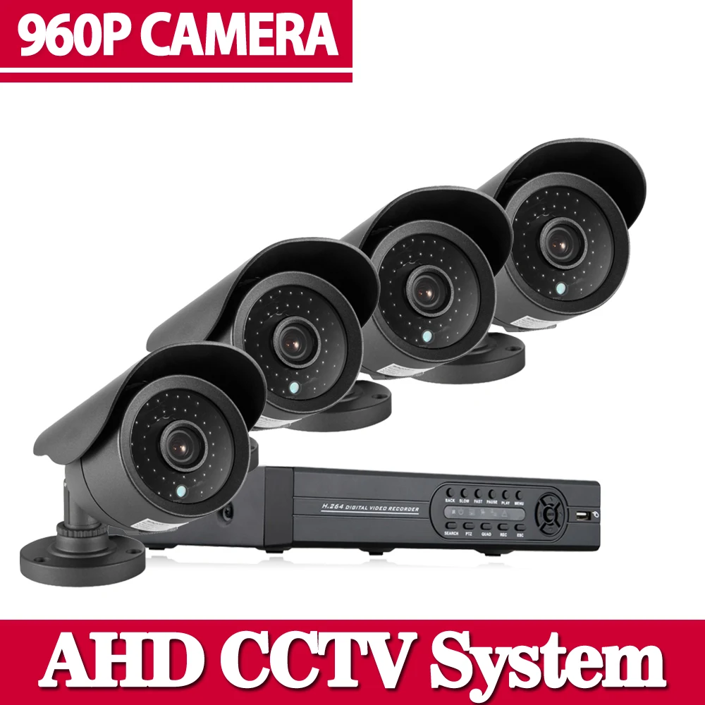 8CH CCTV System AHD DVR HDMI 1080P 2500TVL IR Outdoor Weatherproof CCTV Camera set Home Security System Surveillance Kit