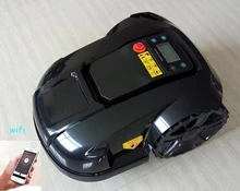 Wifi control newest robot lawn mover with Rain sensor,Mowing schedule,Auto recharge system,Anti-theft function and waterproof Wifi control newest robot lawn mover with Rain sensor,Mowing schedule,Auto recharge system,Anti-theft function and waterproof