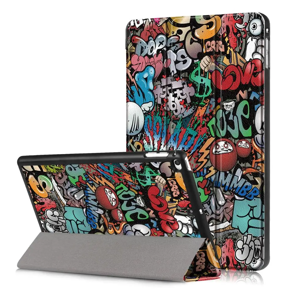 

Flip Case For New iPad mini 5 7.9 inch 2019 Funda PU Leather + PC Hard Back Smart Tablet Cover For ipad Mini 4 Mini 5 Case Stand