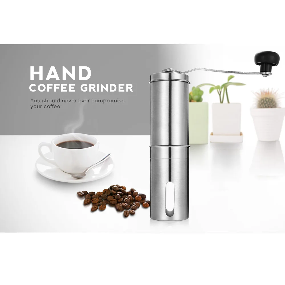 Stainless Steel Manual Coffee Grinder Hand Ceramics Core Coffee