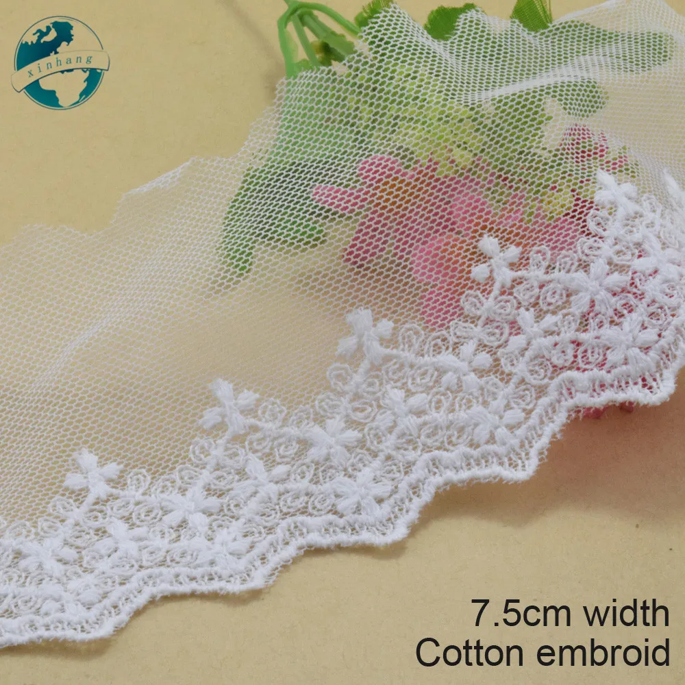 french cotton lace trim