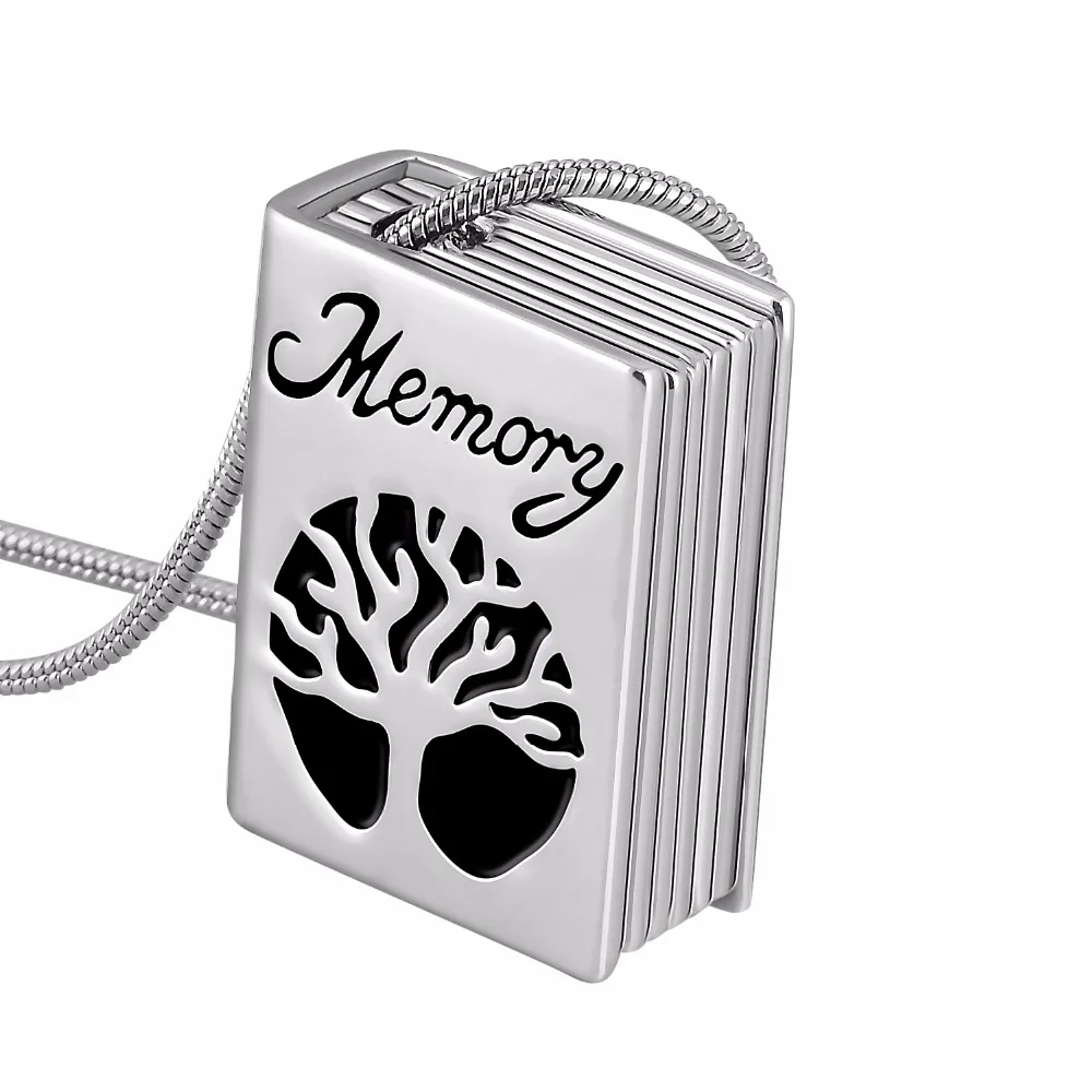 

Tree of life memorial cremation jewelry fashion ash urn pendant necklace,stainless steel snake chain,keepsake cremation jewelry