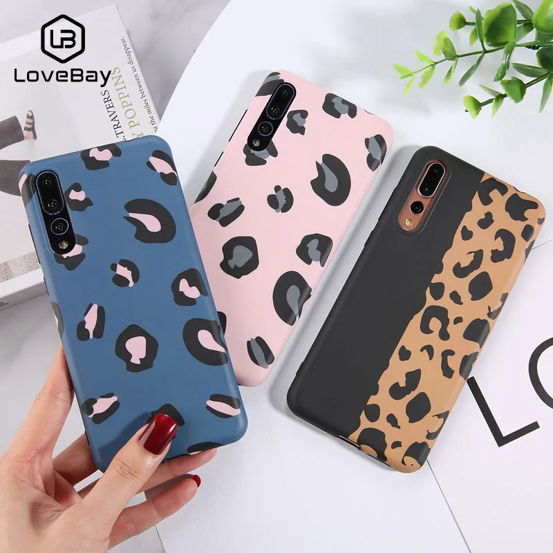 

Lovebay Leopard Soft Phone Case For Huawei P30 Pro Honor 9 10 Nova 2s 3 3i 4 TPU Silicone Back Cover For Mate 10 20 Pro Cases