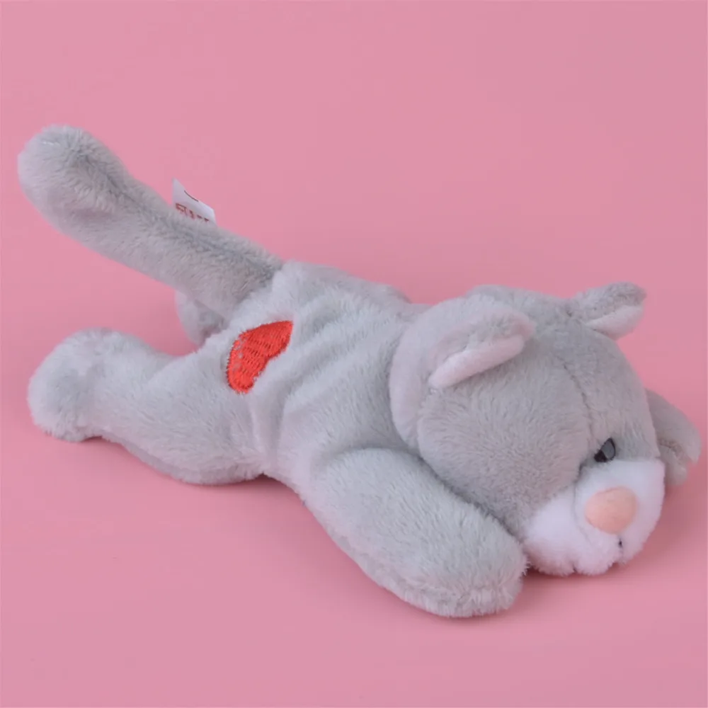 

3 Pcs Grey Color Civet Cat Plush Fridge Magnet Toy, Kids Child Doll Gift Free Shipping