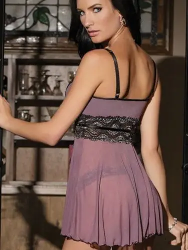 Sexy-Womens-Lace-Lingerie-Nightwear-Underwear-G-string-Babydoll-Sleepwear-Dress