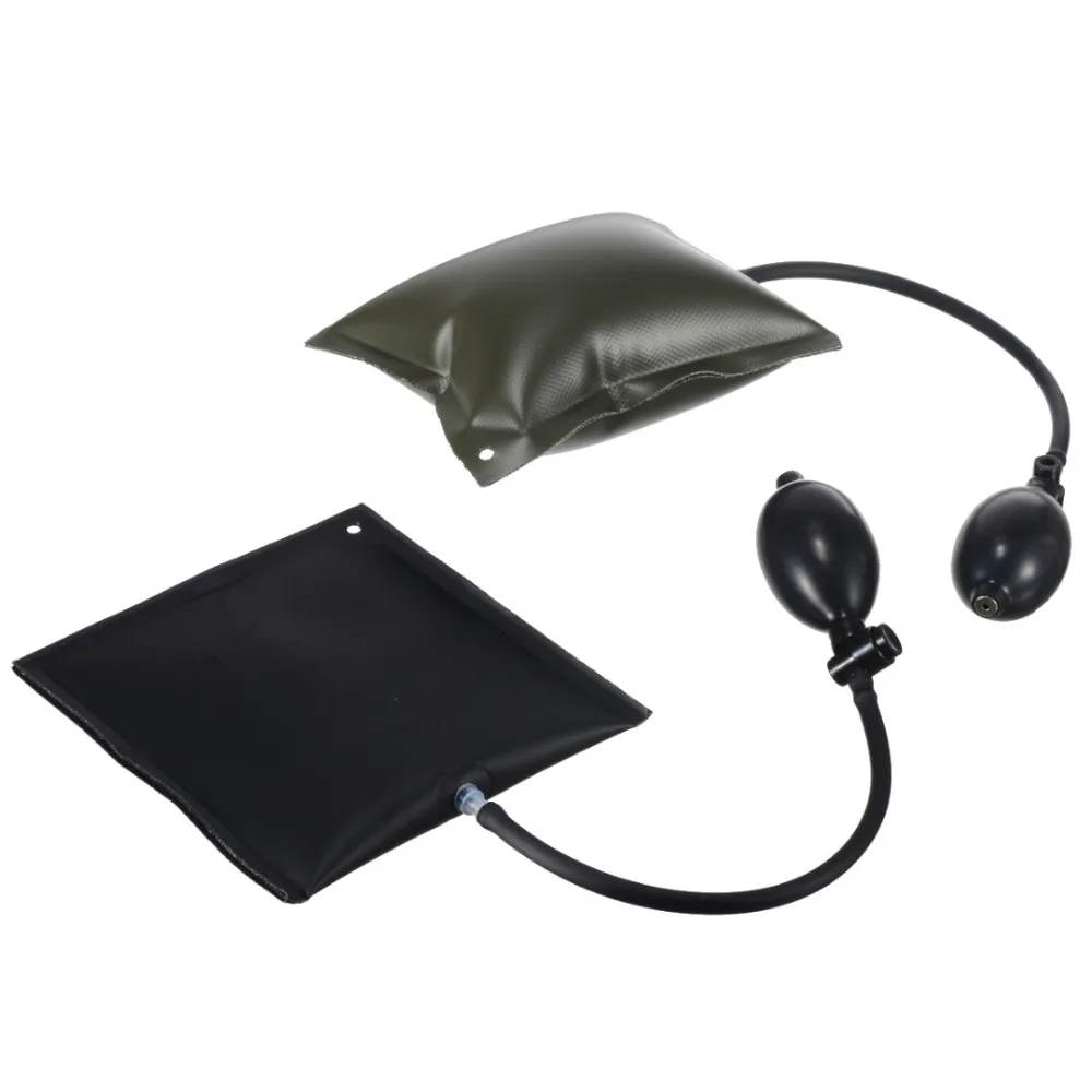 

1pc Car Door Window Open Air Inflatable Pump Wedge Pad Entry Inflatable Shim Tool Auto Repair Tools Black/Green