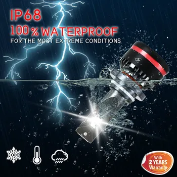 

conpex H4 H7 H11 H8 HB4 H1 H3 HB3 LED canbus Auto Car LED Headlight Bulbs 12V 55W 11000LM 9007 IP68 car lamp and Double Chips