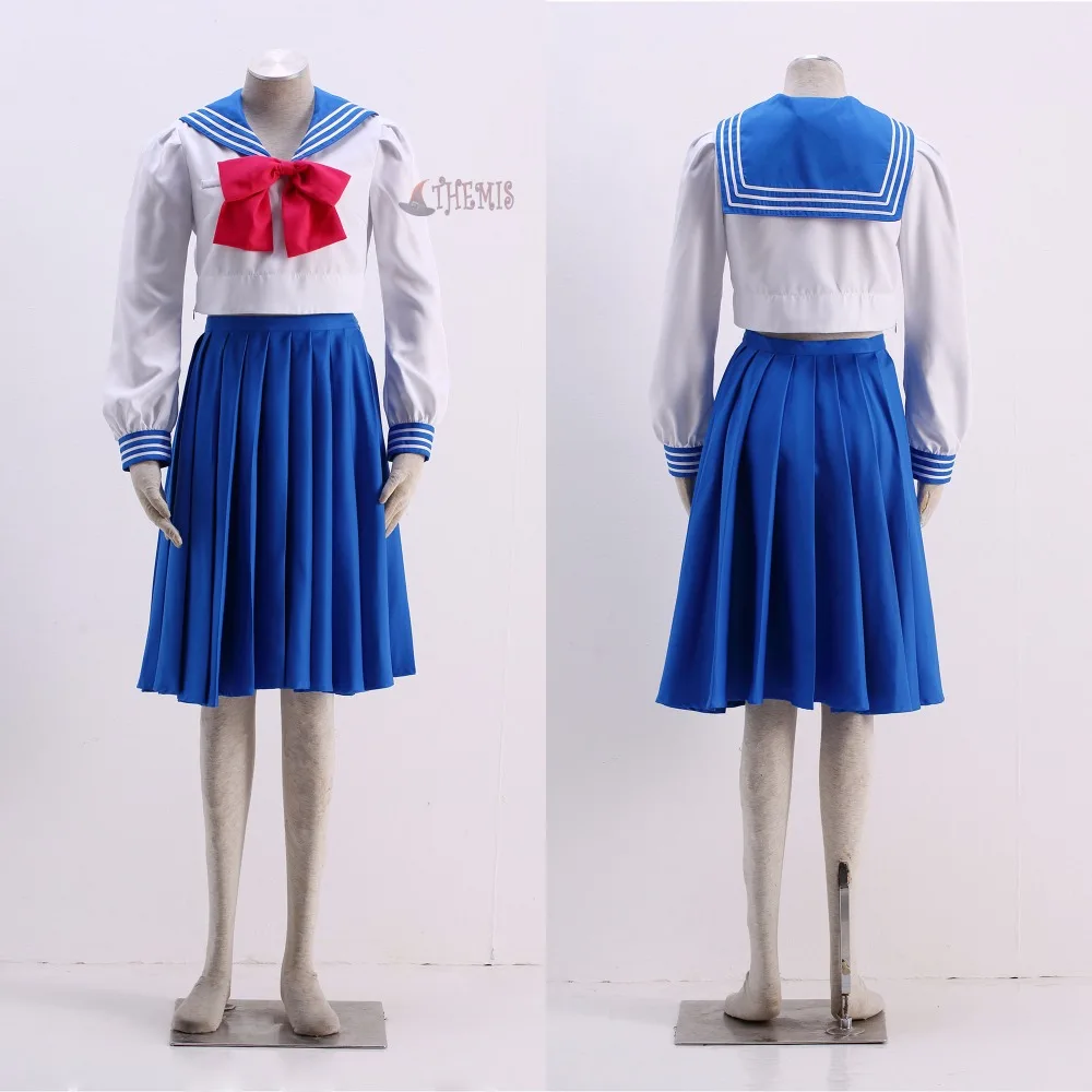 Athemis аниме Сейлор Мун Ami Mizuno/Сейлор Меркурий Кристалл Косплей Костюм на заказ