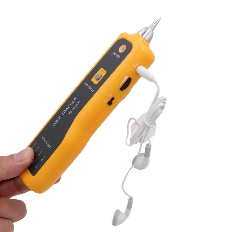 Кабельный тестер RJ45 RJ11 Cat5 Cat6 для телефонного телефона с проводом трекером Ethernet LAN