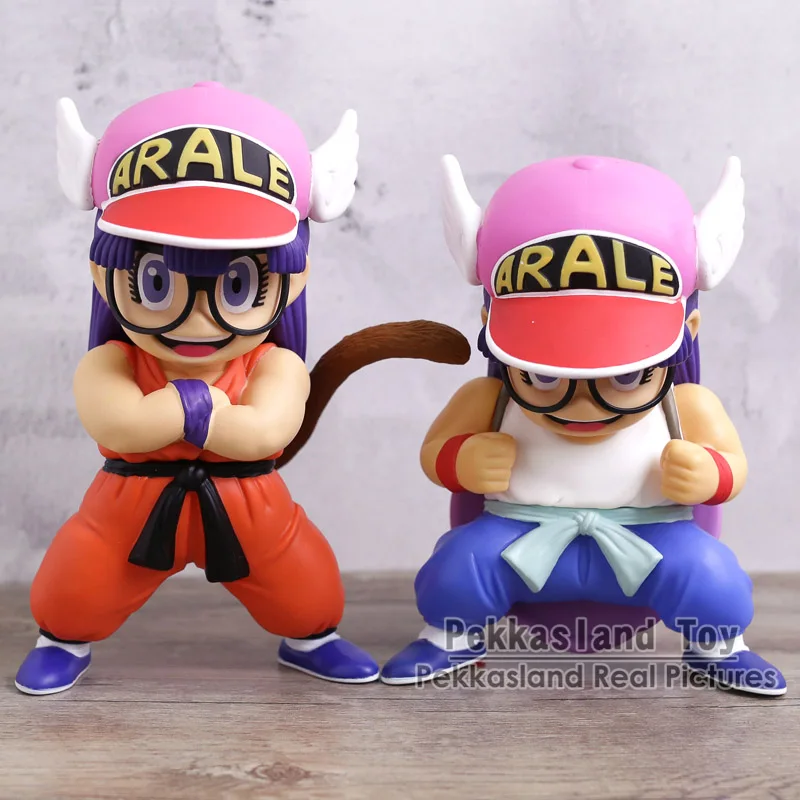 Dragon Ball Z Son Goku Dr.Slump Arale Cosplay Funny Figure Collectible Model Toy
