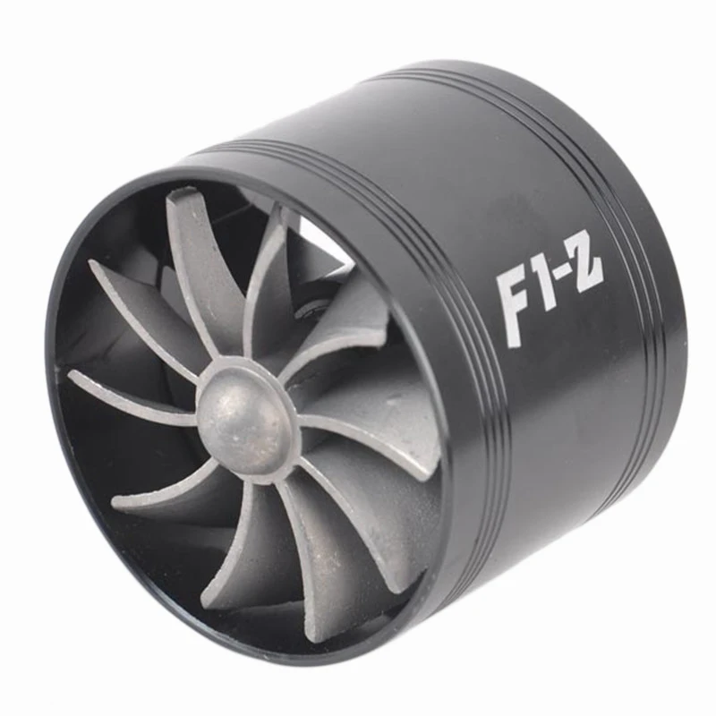 F1-Z Универсальный односторонний турбинный Впускной Турбокомпрессор впускного топлива дроссельной заслонки аксессуары синий