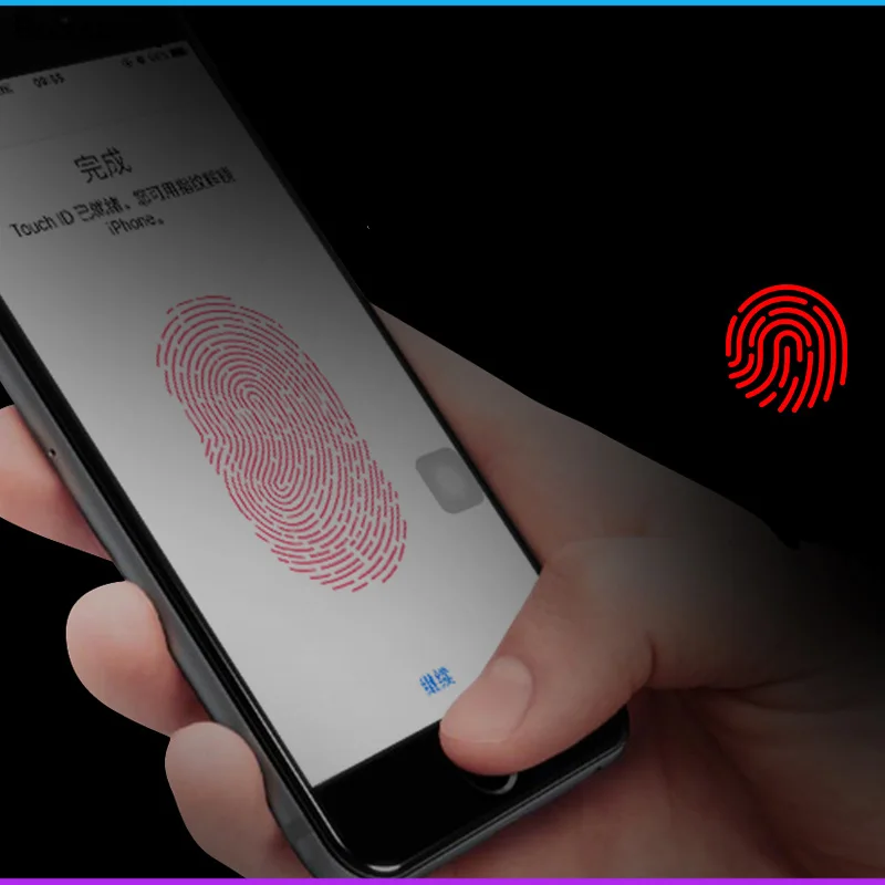 Универсальная наклейка на кнопку для iPhone X XS max XR 8 7 6 6S Plus SE 5 защита от пота и