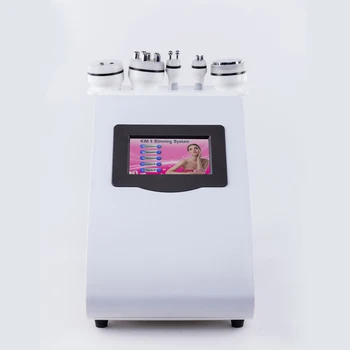 

5in1 Ultrasonic Liposuction 40K Cavitation Vacuum Multipolar bipolor RF laser Slimming radio frequency SKIN BODY SALON MACHINE