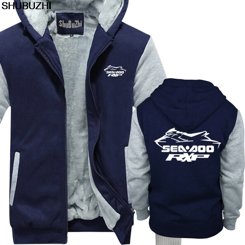 

winter long sleeves Cotton 2008-11 Sea Doo Rxp Jet Skier Pwc Classic Outline Design winter warm hoody shubuzhi jacket sbz1105