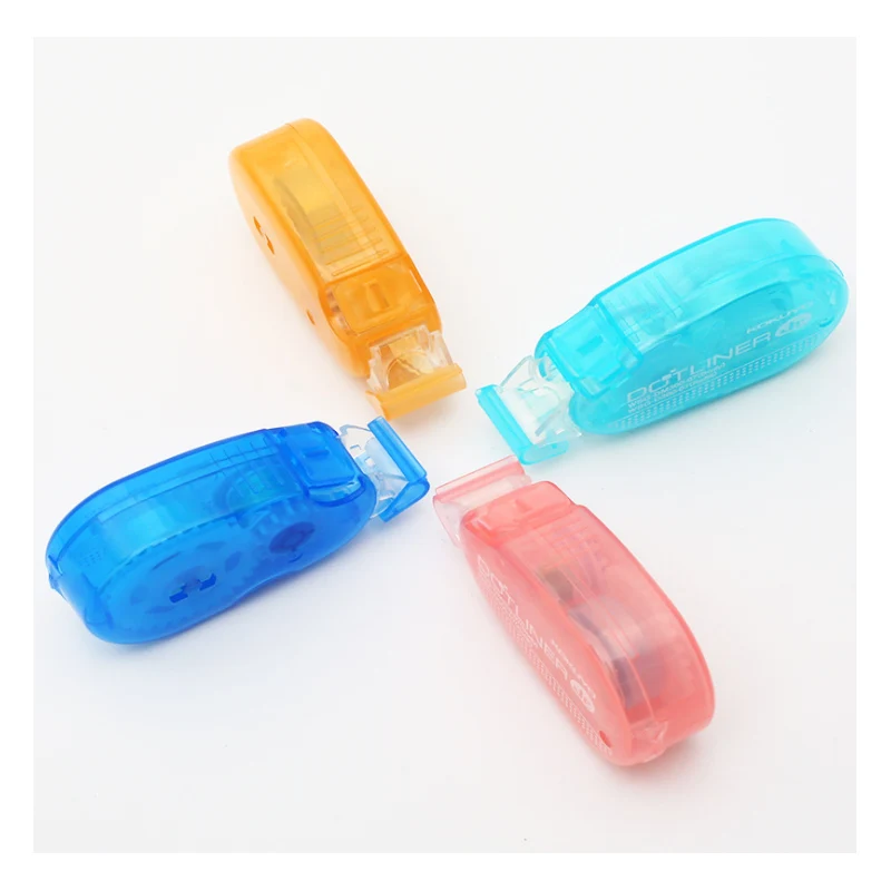 

Scrapbooking Petit Disposable Glue Dot Liner Correction Tape Double Sided Adhesive Tape Paper Student Stationery Refill Type