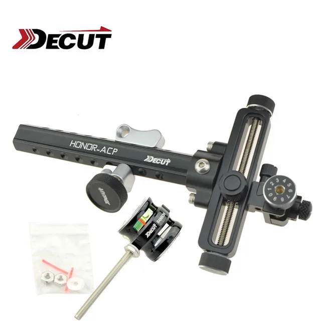  US $92.70 DECUT Archery HONOR Compound Sight Aluminum Alloy Compound Hunting Shooting Accesso