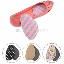 5 пар губчатая гелевая силиконовая колодка для обуви стельки женские на высоком каблуке Подушка защита удобные ноги пальмовые стельки аксессуары