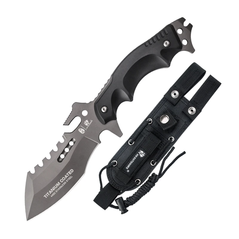 

HX OUTDOORS High Hardness Tactics Knife Outdoor Hunting Combat Camping Knife Fixed Blade Knives Survival Knives Rescue Tools