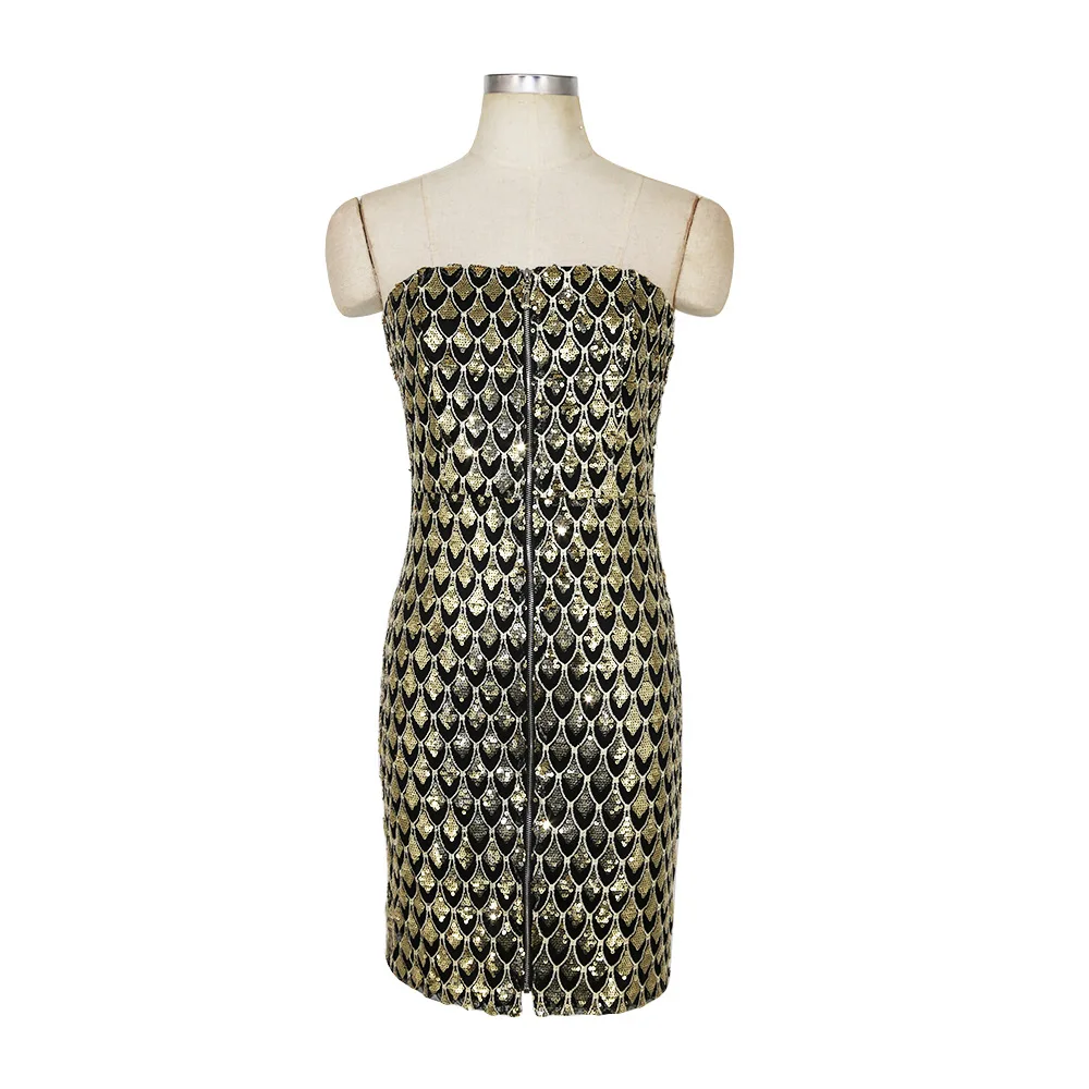 sequin tube dress 2122 (5)