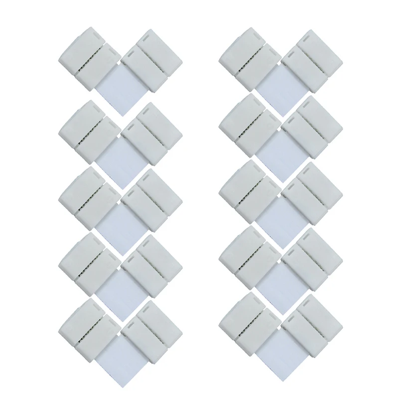 10pcs-Solderless-L-Shape-90-Degree-Corner-Connectors-rgbw-5-pin-connectors-for-12V-5050-10mm