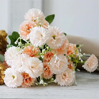 

Korean Fake Carnation Bunch (5 stems/piece) Simulation Lilac for Home Sitting Room Office Decorative Artificial Flowers