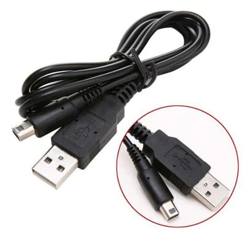 

USB Charger Cable Charging Data SYNC Cord Wire for Nintendo DSi NDSI 3DS 2DS XL/LL New 3DSXL/3DSLL 2dsxl 2dsll Game Power Line