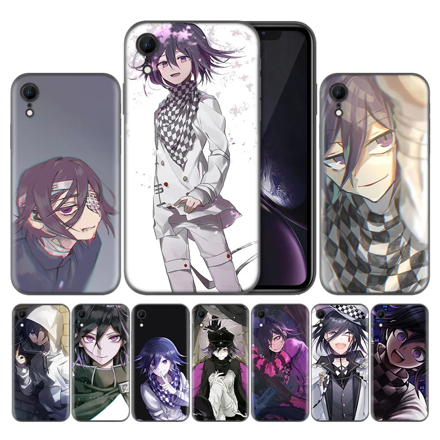 

Case For Apple iPhone 7 7S 8 Plus X XS Max XR 5 5s SE 6 6s Soft Silicone ipone Shell Back Cover Capa Kokichi Ouma