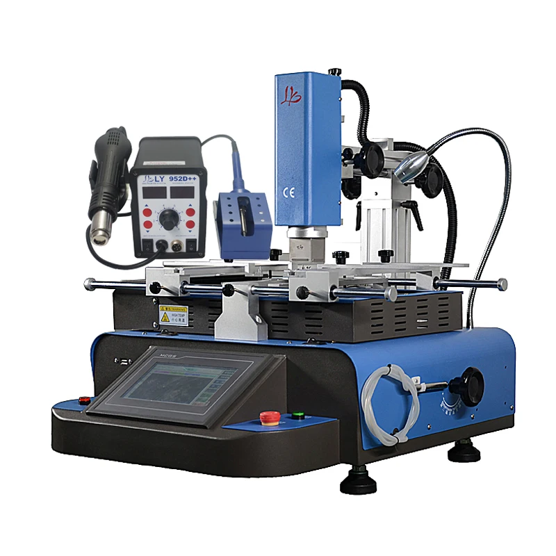 LY HR560 BGA Rework Station 3 Heating Zones Hot Air Built In 60W Lead-free Electric Soldering Iron цена LY HR560 BGA Rework Station 3 Heating Zones Hot Air Built In 60W Lead-free Electric Soldering Iron цены онлайн