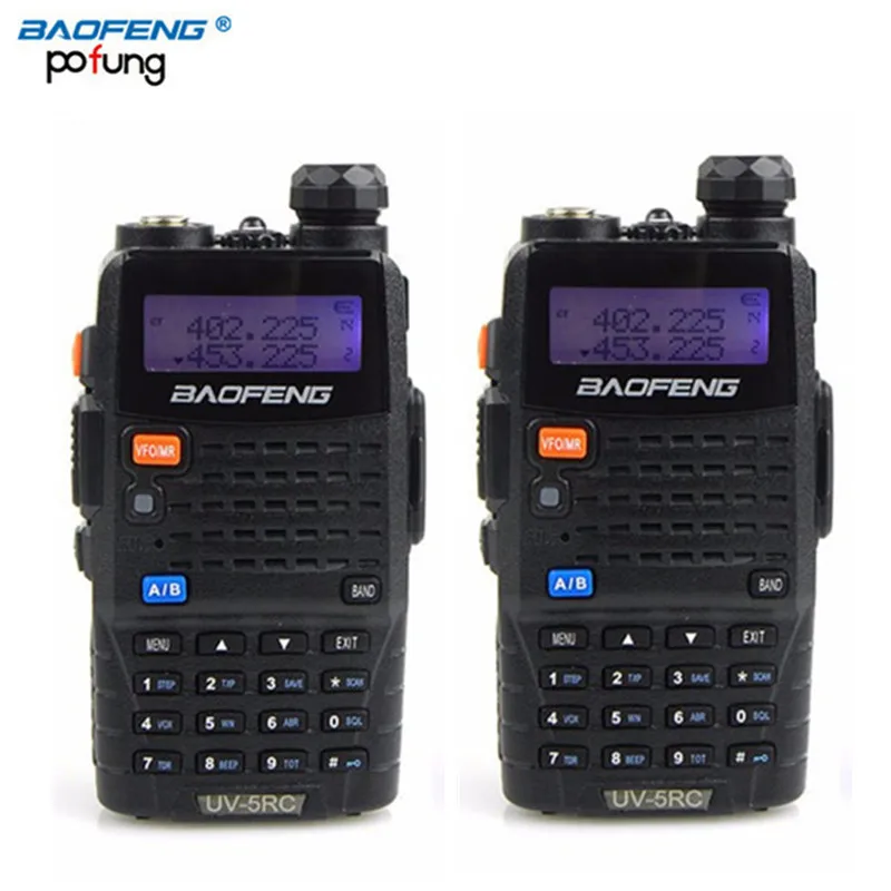 bilder für 2 stücke baofeng uv-5rc zweiwegradio dual band vhf uhf 136-174 mhz & 400-520 mhz uv5rc walkie talkie mit kopfhörer bilder für 2 stücke baofeng uv-5rc zweiwegradio dual band vhf uhf 136-174 mhz & 400-520 mhz uv5rc walkie talkie mit kopfhörer