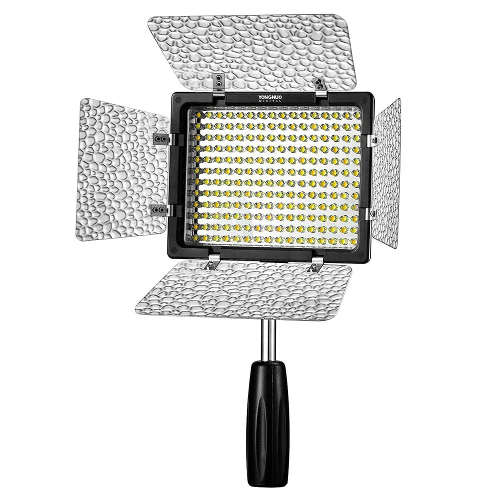 YONGNUO YN-160 Handheld LED Video Light Dimmable DSLR Studio Light Lamp Panel+Bag for Canon Nikon Sony DSLR Camera DV Camcorder YONGNUO YN-160 Handheld LED Video Light Dimmable DSLR Studio Light Lamp Panel+Bag for Canon Nikon Sony DSLR Camera DV Camcorder