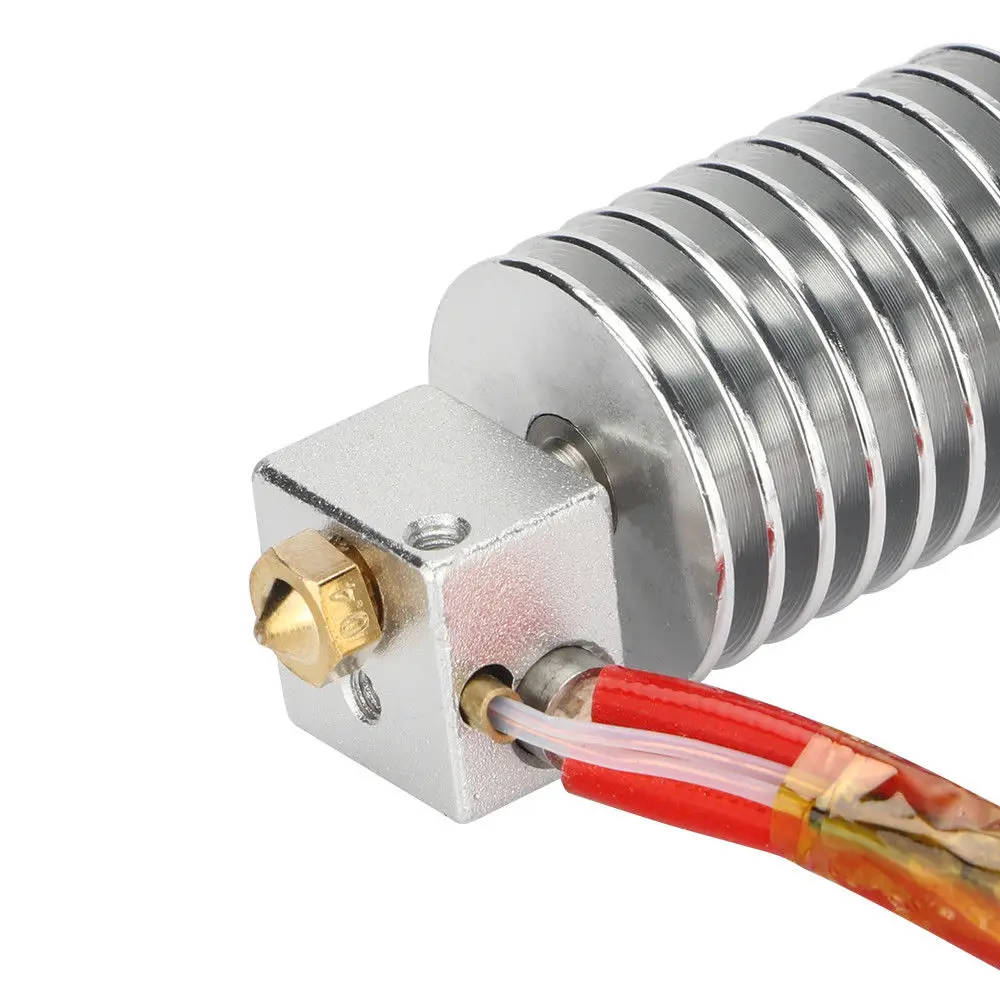 ANYCUBIC 1 75 мм/0 4 мм V5 j головка Hotend 24V комплект печатающей головки для чугунных 3D