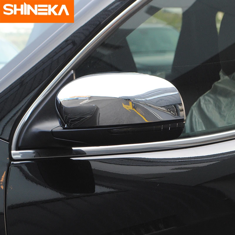 Зеркальные Чехлы SHINEKA для Jeep Grand Cherokee 2011 17 боковая крышка зеркала заднего вида