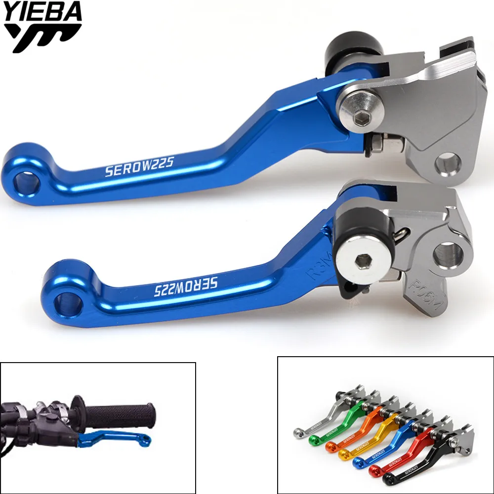 Мотоцикл Dirt Pit Bike тормозные рычаги сцепления ручка для YAMAHA SEROW225 SEROW 225 1986 2015 2014 2013
