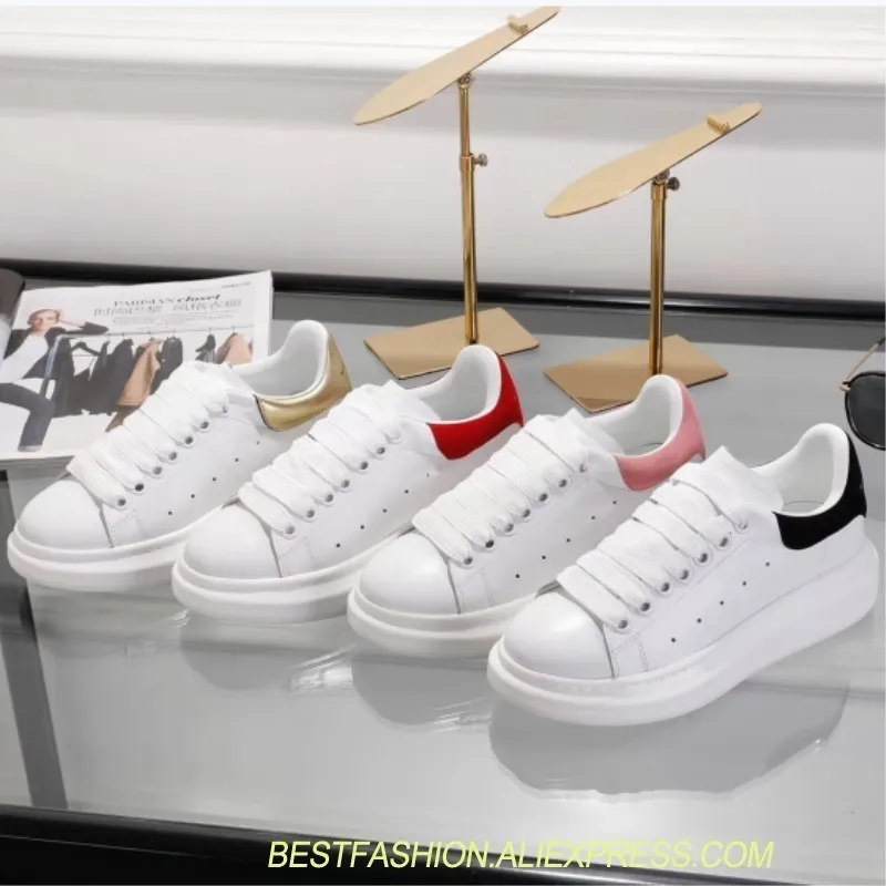

Fashion platform shoes women's platform shoes lace women's shoes color casual sports shoes leather breathable flat shoesladies