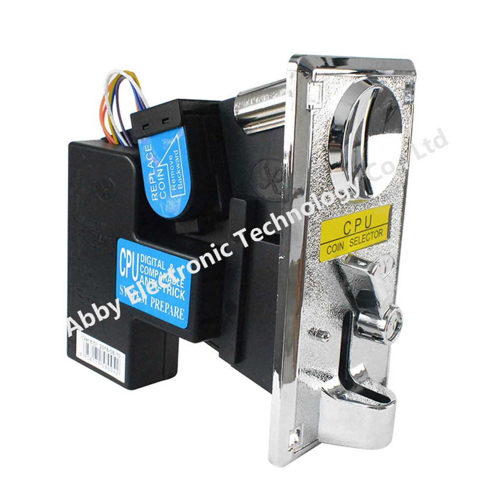 High Quality metal Electronic Coin Acceptor CPU Comparison Coin Selector Mechanism Accepter Jamma Arcade Games Parts