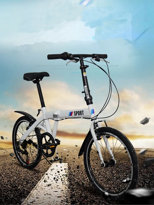 

NORWICH 20inch 6speed Front and Rear Wheel V Brake Mountian Folding Bike