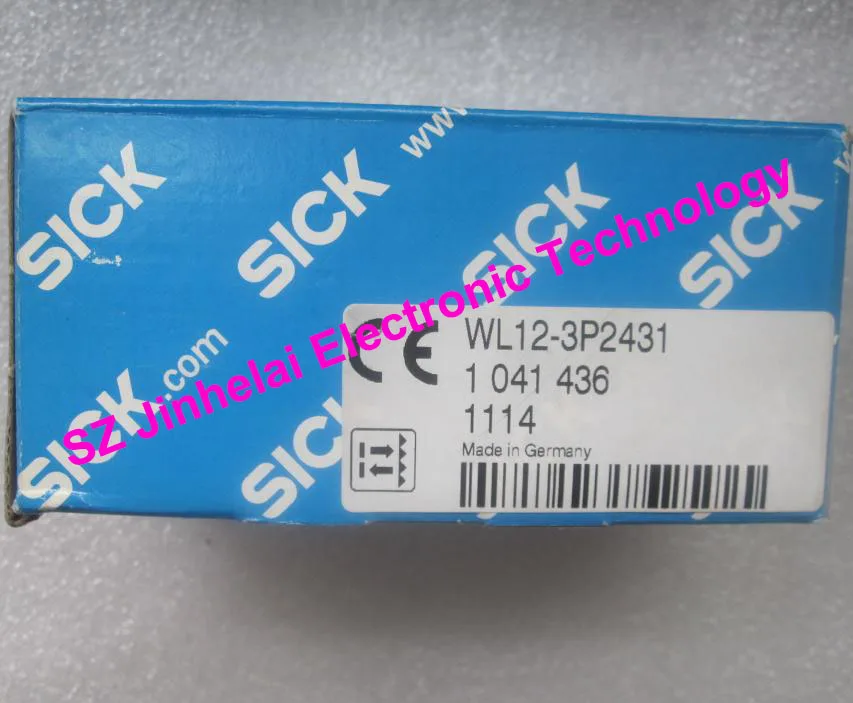 

WL12-3P2431, WL12-3N2431 New and original SICK Photoelectric switch, photoelectric sensor