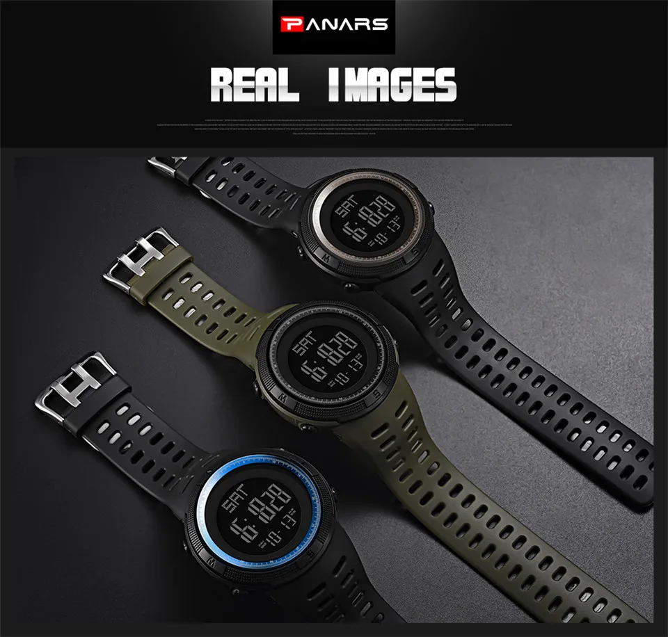 Digital Wrist Watch Men Fashion Sport Watches Waterproof Reloj Deportivo electronic Wristwatches Relogio Militar Masculino Saati 4