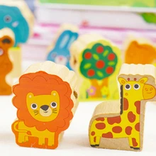 Железная коробка животные большие частицы светофор цифровые бусины «Ферма» бусина пинч свинцовые игрушки