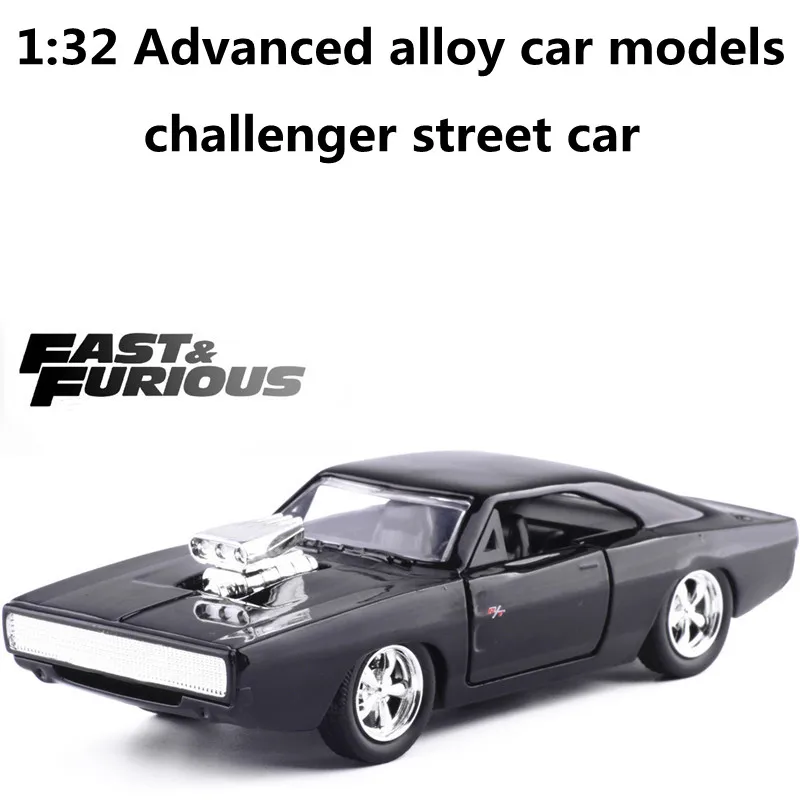 

1: 32 Advanced alloy car models,high simulation challenger street car vehicles model,metal diecasts,toy vehicles,free shipping