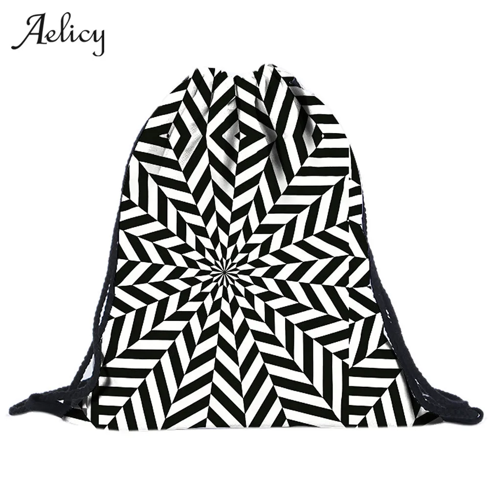 

Aelicy Drawstring Bag Small Women's Backpack for Printing Girls Cute Daypack Kids Satchel Softback Backpack Men Mochilas