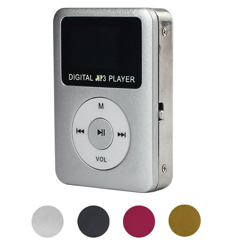 Best Price USB Digital MP3 Player LCD Screen Support 32GB Micro SD Card