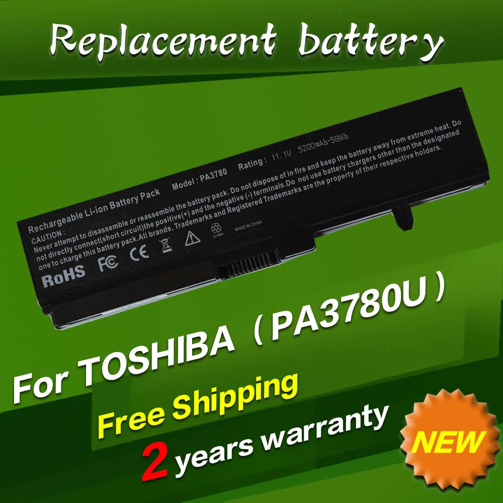 

JIGU PA3780U PA3780U-1BRS PABAS116 PABAS215 Laptop Battery For Toshiba T131 T130 T110 T110D T115 T130 T130D T135