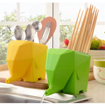 

Creative Multi-functional Kitchen Storage Organizer Holder Rack For Chopsticks Tableware Toothbrush Drainer Bathroom Accessories