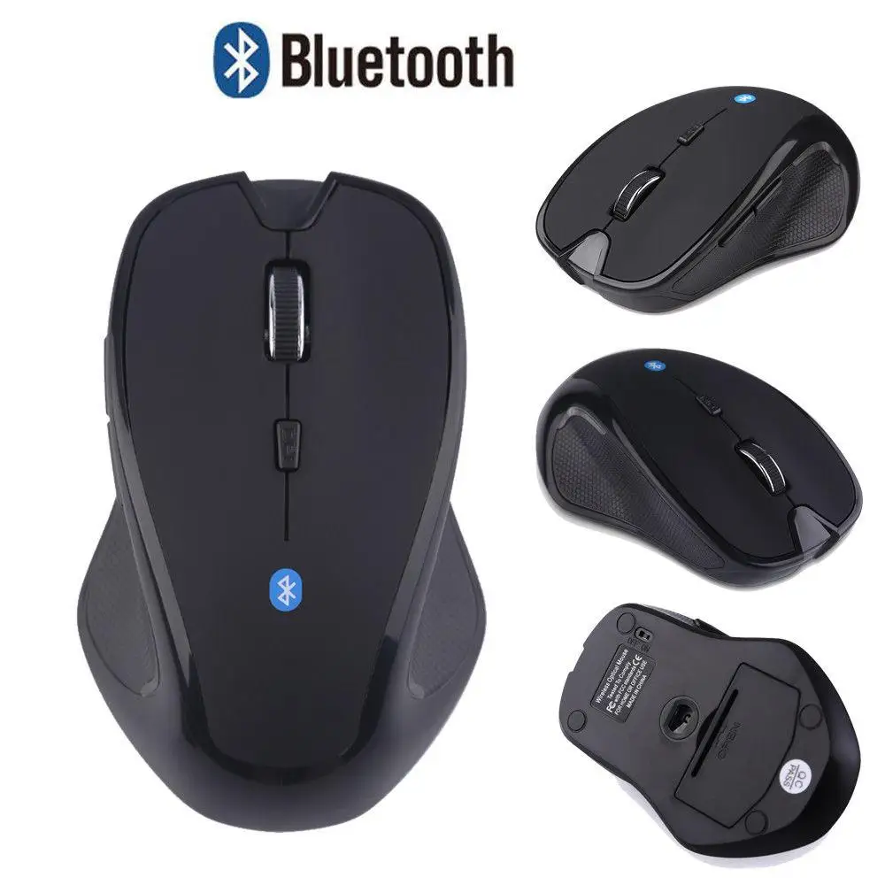 

DSstyles Wireless Bluetooth Mouse 6D 1600DPI 2.4GHz Optical Gaming Mouse for PC Computer