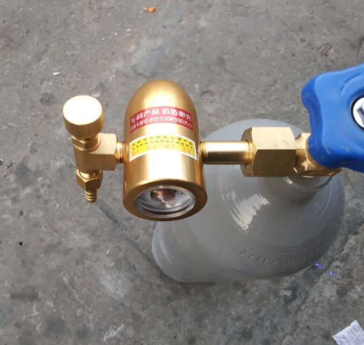 

All copper drop resistance, gas saving type Argon valve , Argon Regulator