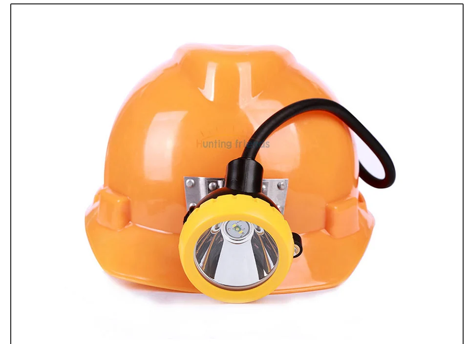 Conduziu a Lâmpada Bateria de Mineração Lâmpada de Tampão de Mineração Prova de Explosão 1 plus 2 10 Pcs e lotsafety Mineiro Kl6m h 18650 Farol Farol à Prova d' Água à 17 Faróis de LED