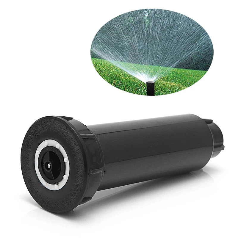 

1/2" Adjustable Plastic Pop up Sprinklers 25-360 degree Lawn Irrigation Watering
